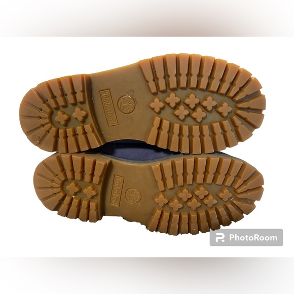 Timberland 6inch Insulated Blue Boots Size 4 - Picture 4 of 7